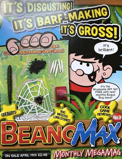 BeanoMax #3 comic cover