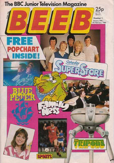 BEEB Magazine #1 comic cover