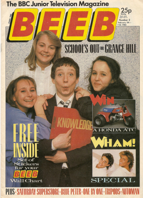 BEEB Magazine #2 comic cover