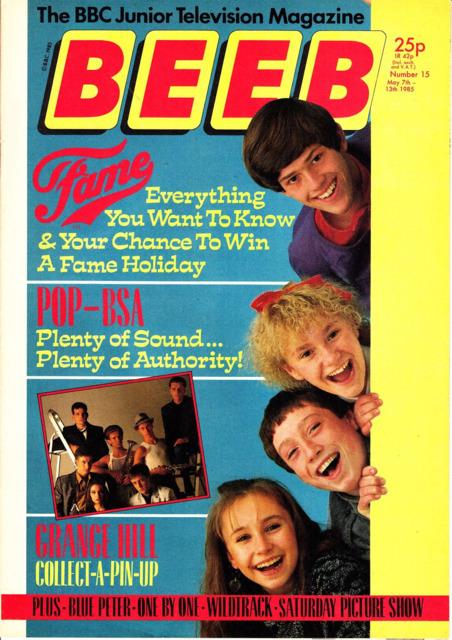 BEEB Magazine #15 comic cover