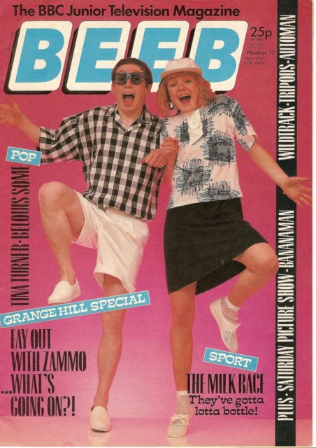 BEEB Magazine #17 comic cover