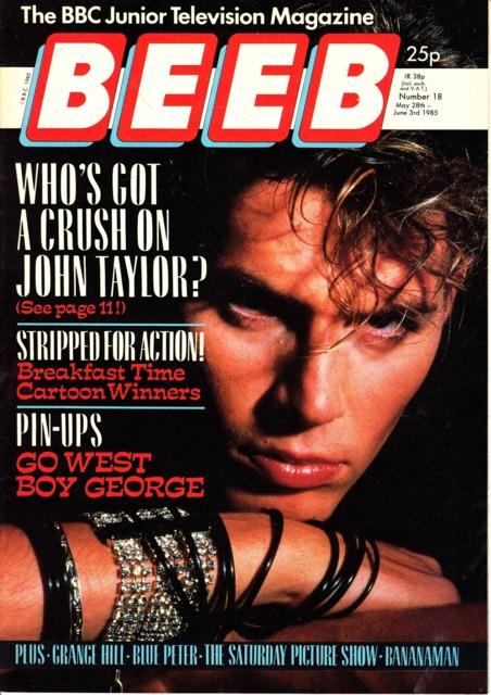BEEB Magazine #18 comic cover