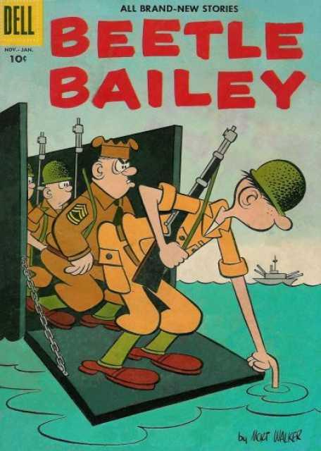 Beetle Bailey #8 comic cover