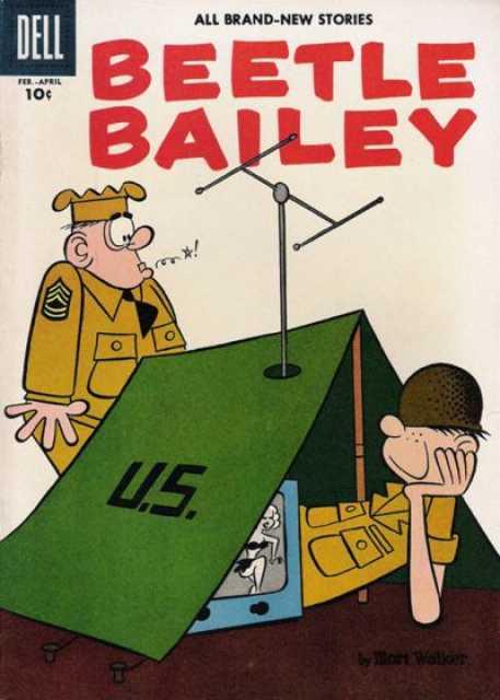 Beetle Bailey #9 comic cover