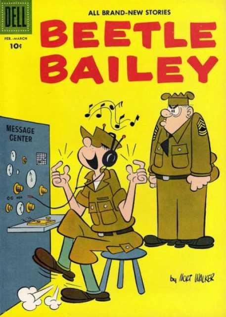 Beetle Bailey #13 comic cover