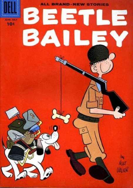 Beetle Bailey #15 comic cover