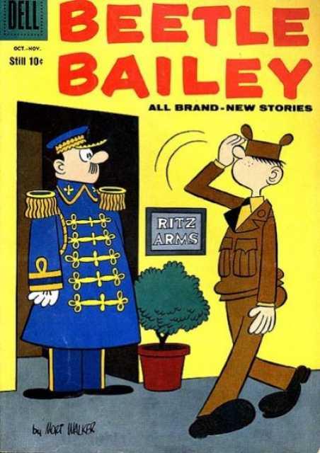Beetle Bailey #17 comic cover