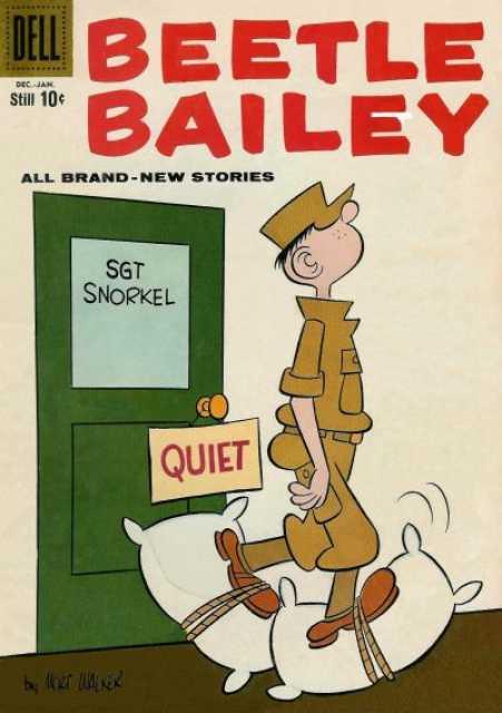 Beetle Bailey #18 comic cover