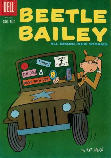 Beetle Bailey #25 comic cover