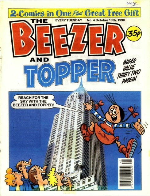 Beezer & Topper #4 comic cover