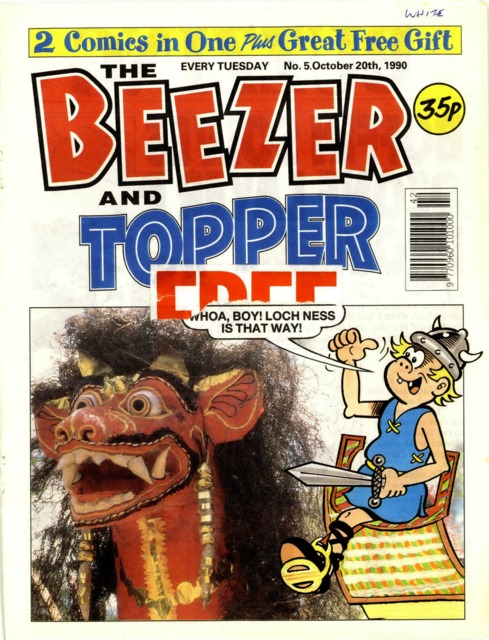 Beezer & Topper #5 comic cover