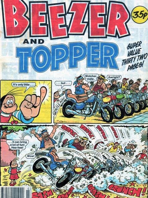 Beezer & Topper #6 comic cover