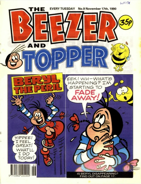 Beezer & Topper #9 comic cover