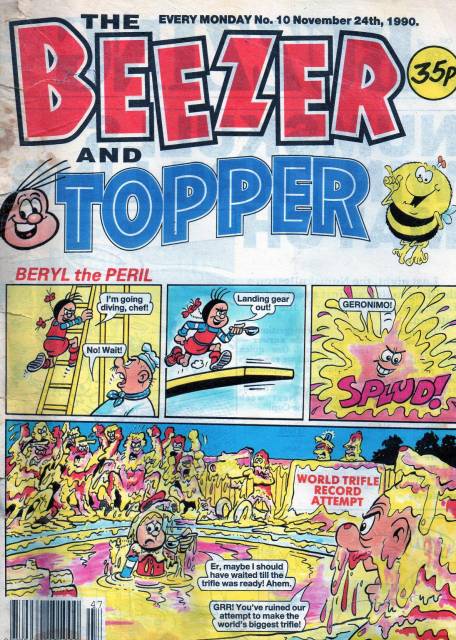 Beezer & Topper #10 comic cover