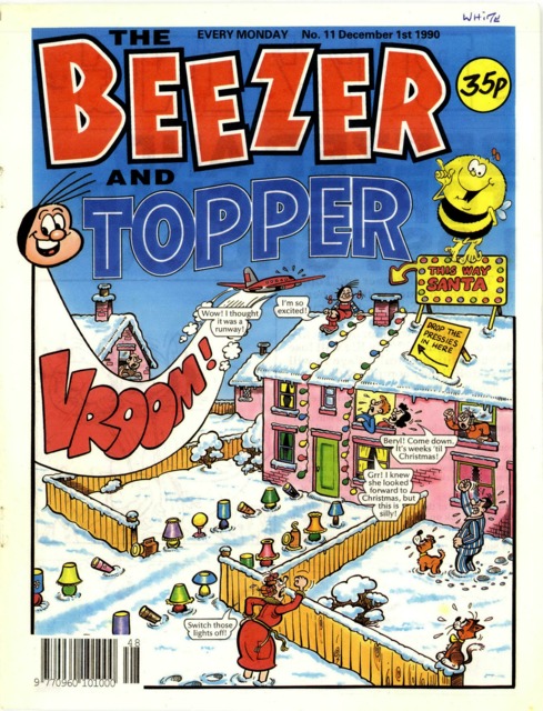 Beezer & Topper #11 comic cover