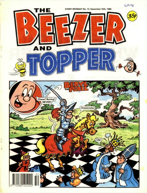 Beezer & Topper #13 comic cover