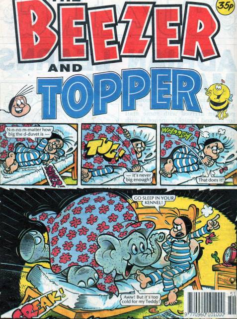 Beezer & Topper #14 comic cover