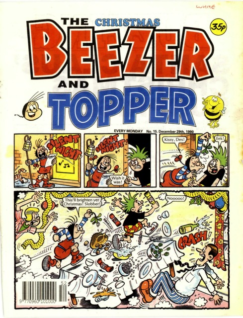 Beezer & Topper #15 comic cover