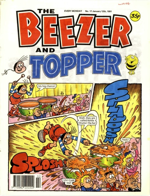 Beezer & Topper #17 comic cover