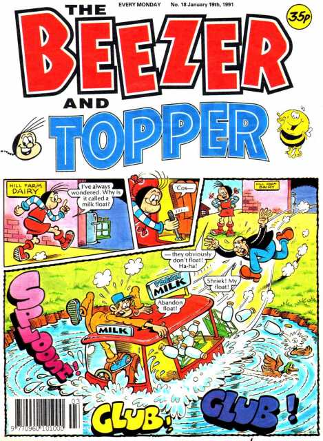 Beezer & Topper #18 comic cover