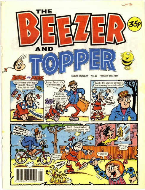 Beezer & Topper #20 comic cover
