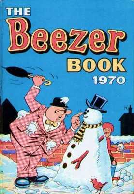 Beezer Book Annual 1970 comic cover