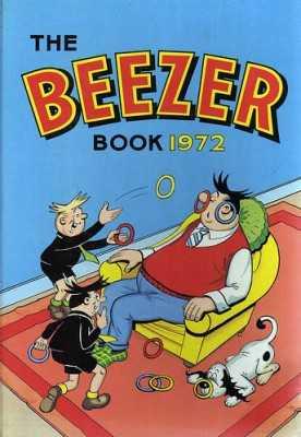Beezer Book Annual 1972 comic cover