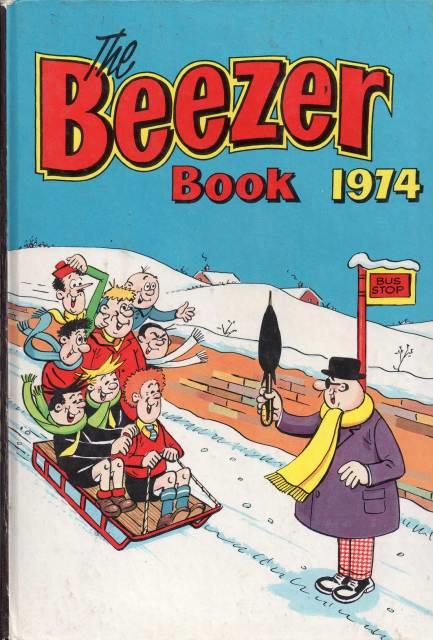 Beezer Book Annual 1974 comic cover