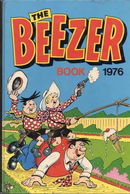 Beezer Book Annual 1976 comic cover