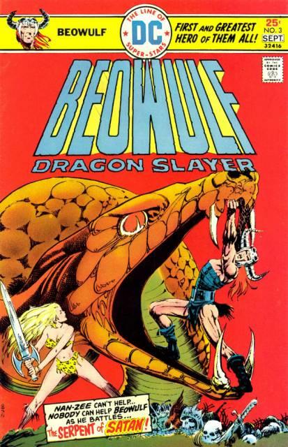 BeowulfDragon Slayer #3 comic cover