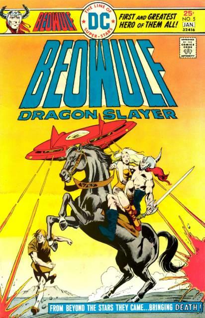 BeowulfDragon Slayer #5 comic cover