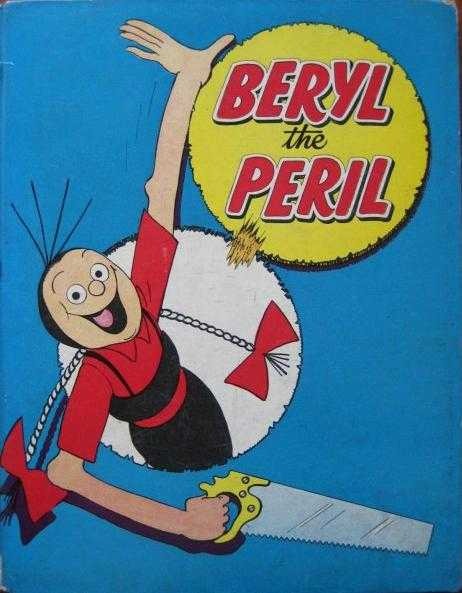 Beryl the Peril Annual1959 comic cover