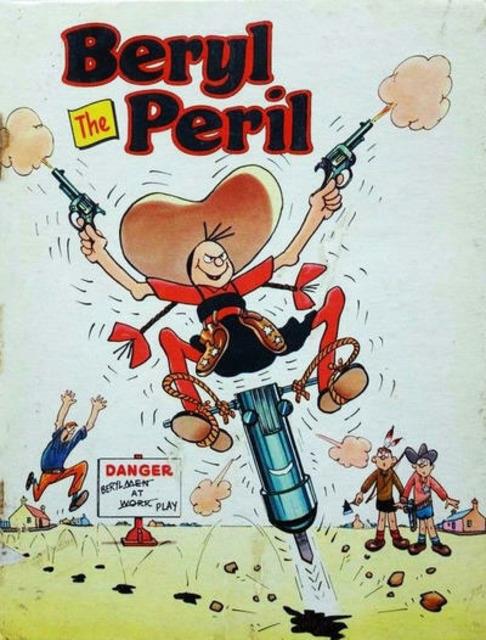 Beryl the Peril Annual1961 comic cover