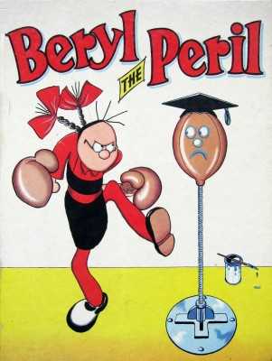 Beryl the Peril Annual1963 comic cover