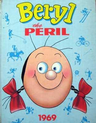 Beryl the Peril Annual1969 comic cover