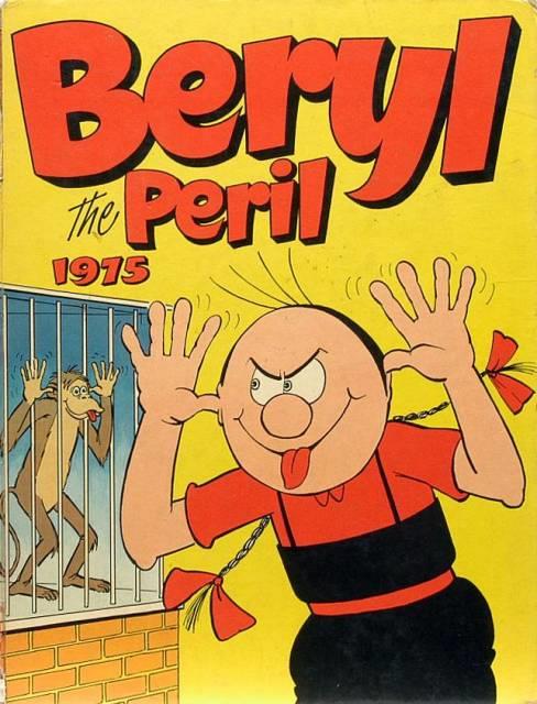 Beryl the Peril Annual1975 comic cover
