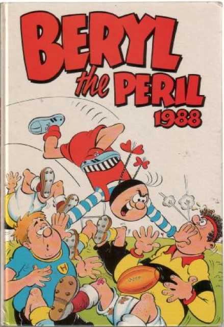 Beryl the Peril Annual1988 comic cover