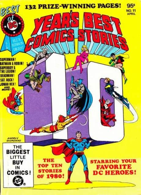 Best of DC Blue Ribbon #11 comic cover