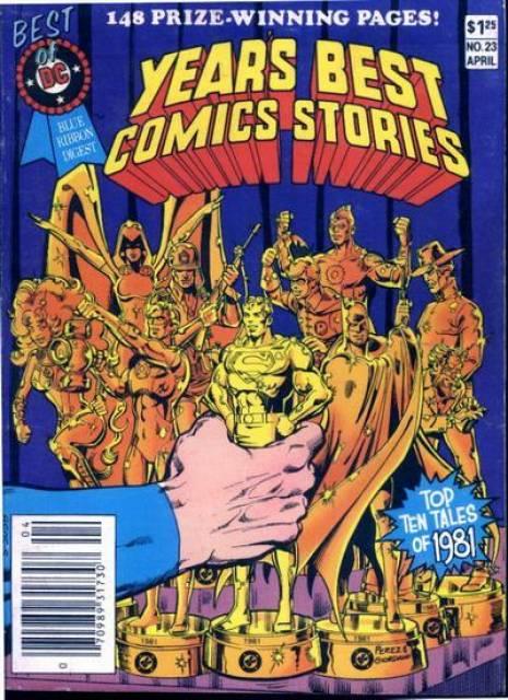 Best of DC Blue Ribbon #23 comic cover