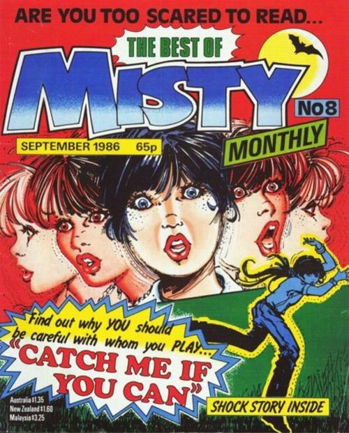 Best of Misty Monthly #8 comic cover