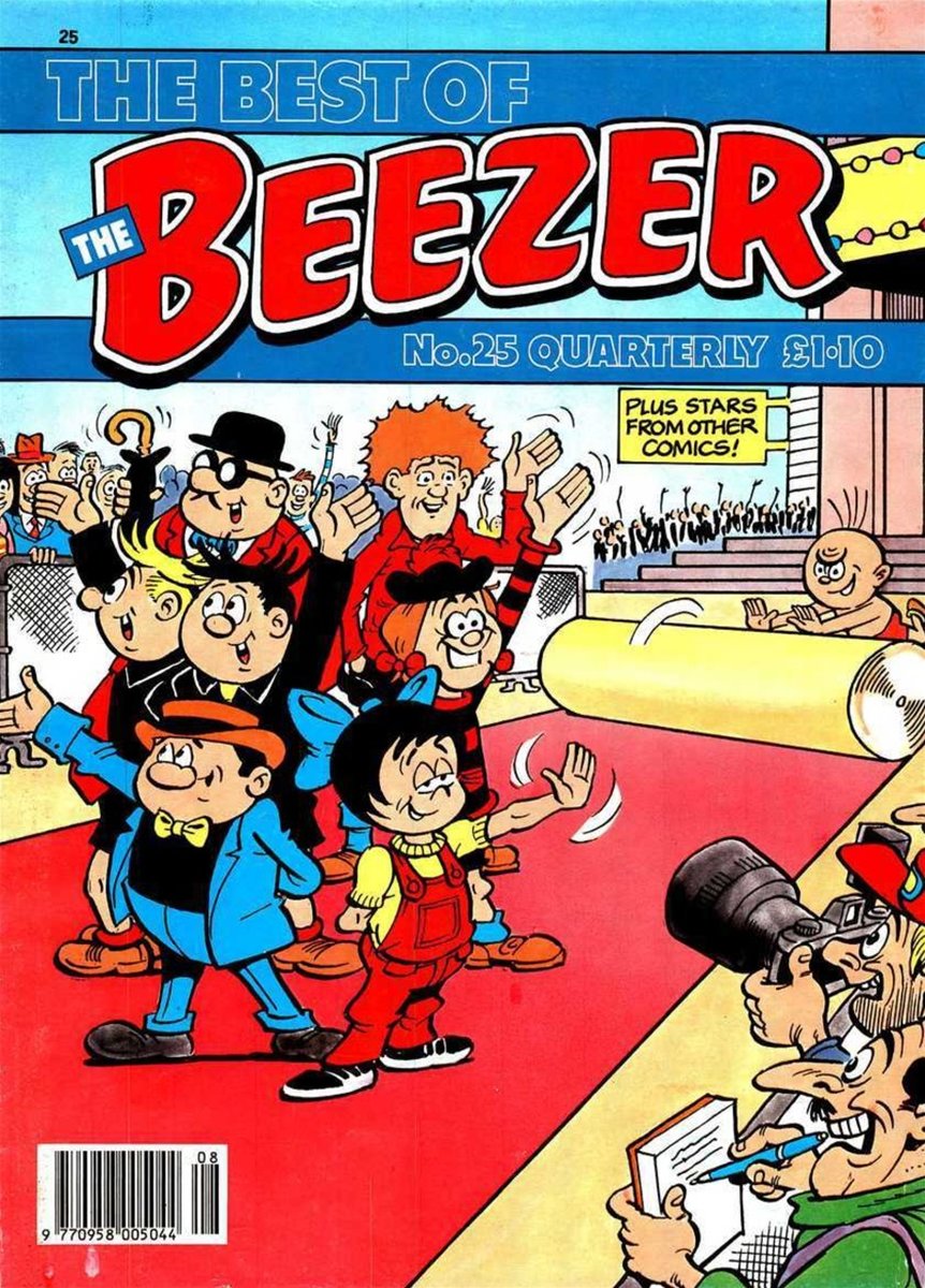 Best of the Beezer #25 comic cover