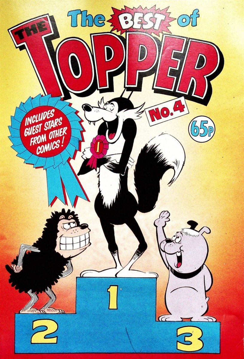 Best of the Topper #4 comic cover