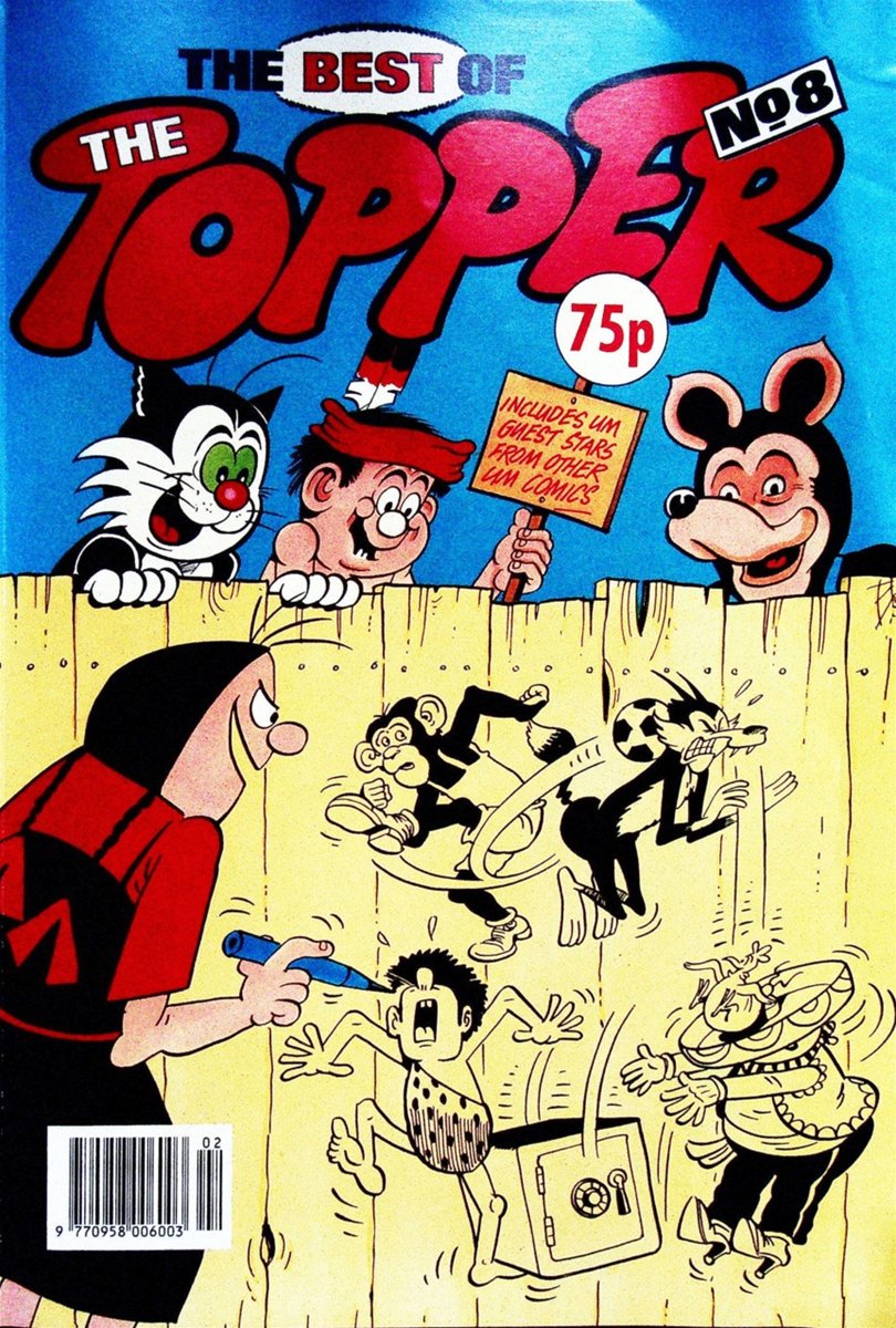 Best of the Topper #8 comic cover