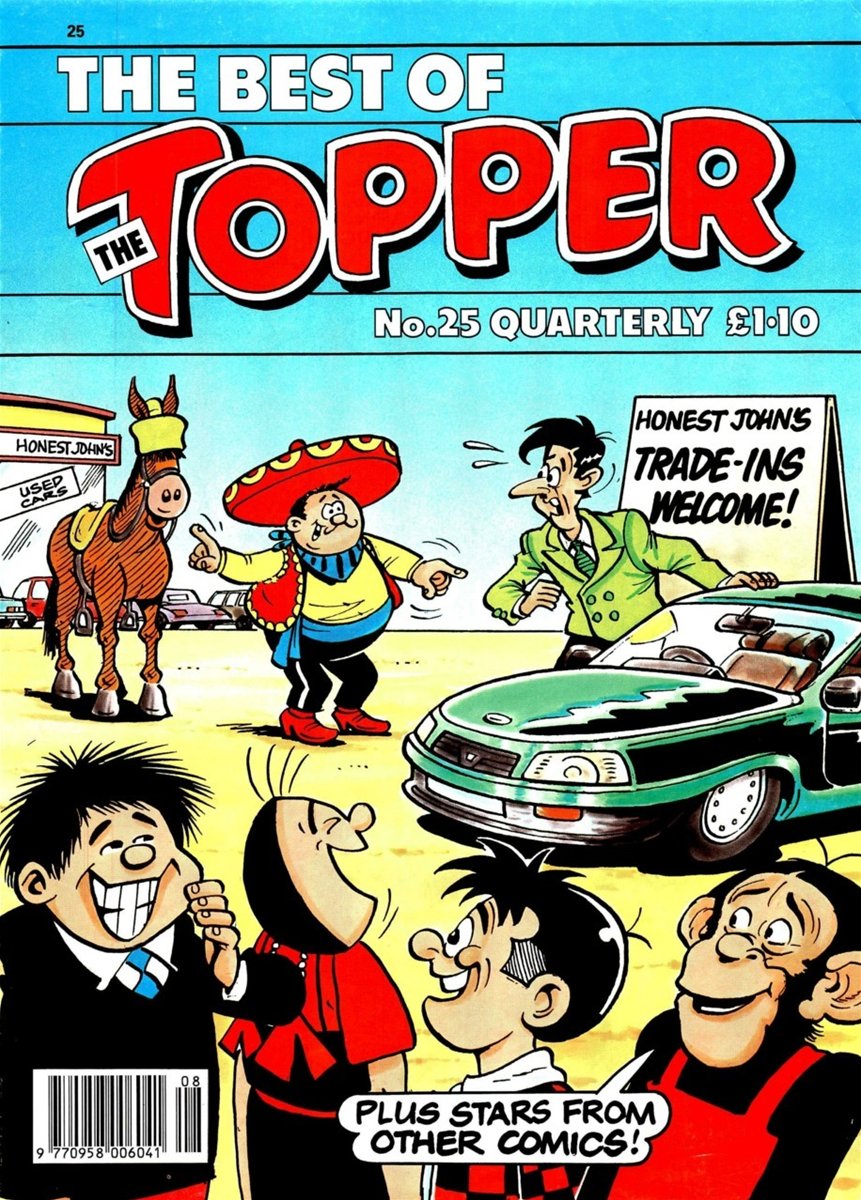 Best of the Topper #25 comic cover