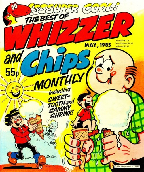 Best of Whizzer & Chips May 1985 comic cover