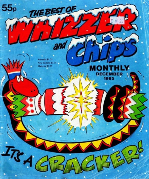 Best of Whizzer & Chips December 1985 comic cover