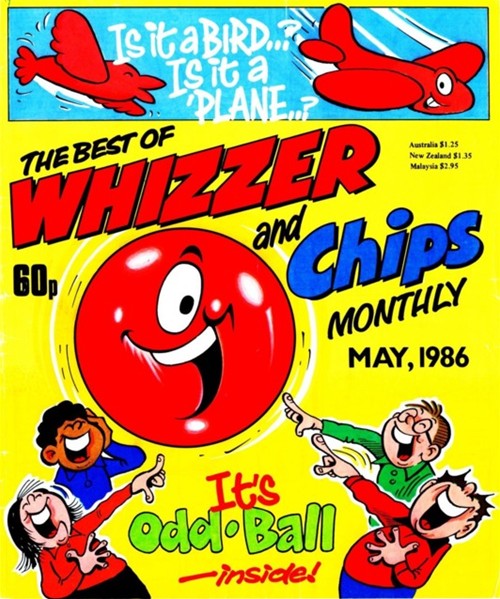 Best of Whizzer & Chips May 1986 comic cover