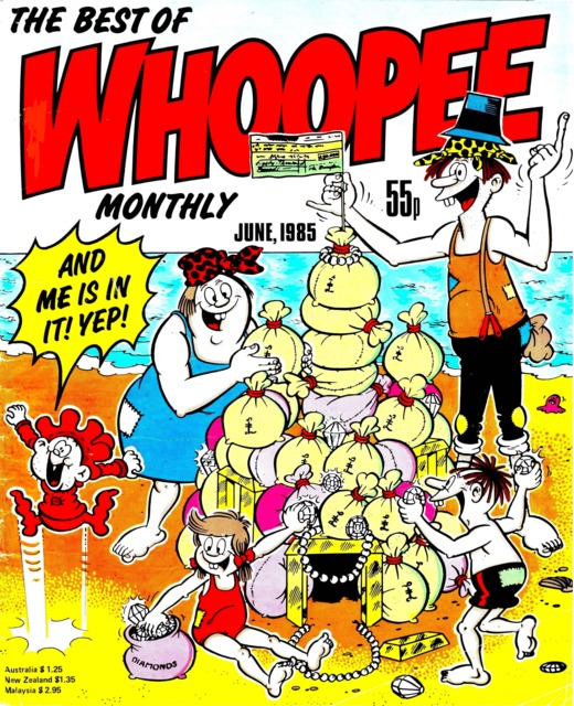 Best of Whoopee Monthly June 1985 comic cover