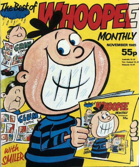 Best of Whoopee Monthly November 1985 comic cover