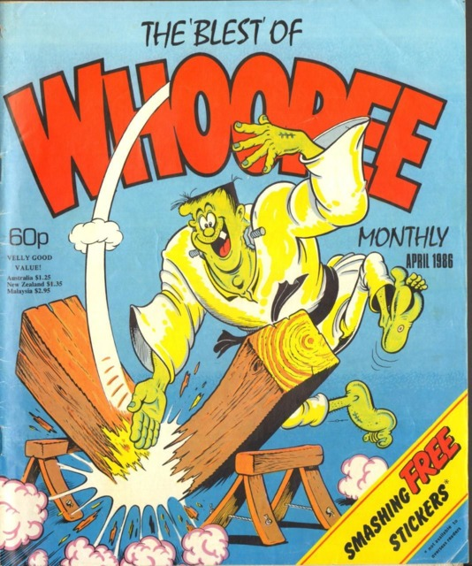Best of Whoopee Monthly April 1986 comic cover